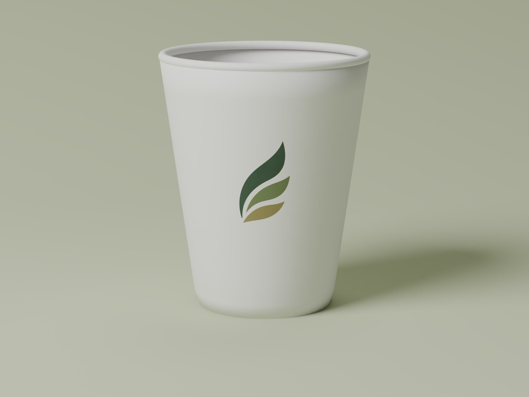 Single Wall Paper Cups, front view