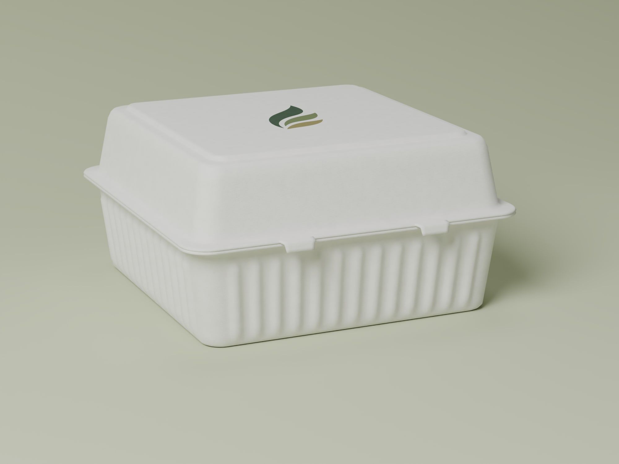 8×8 Clamshell, front view