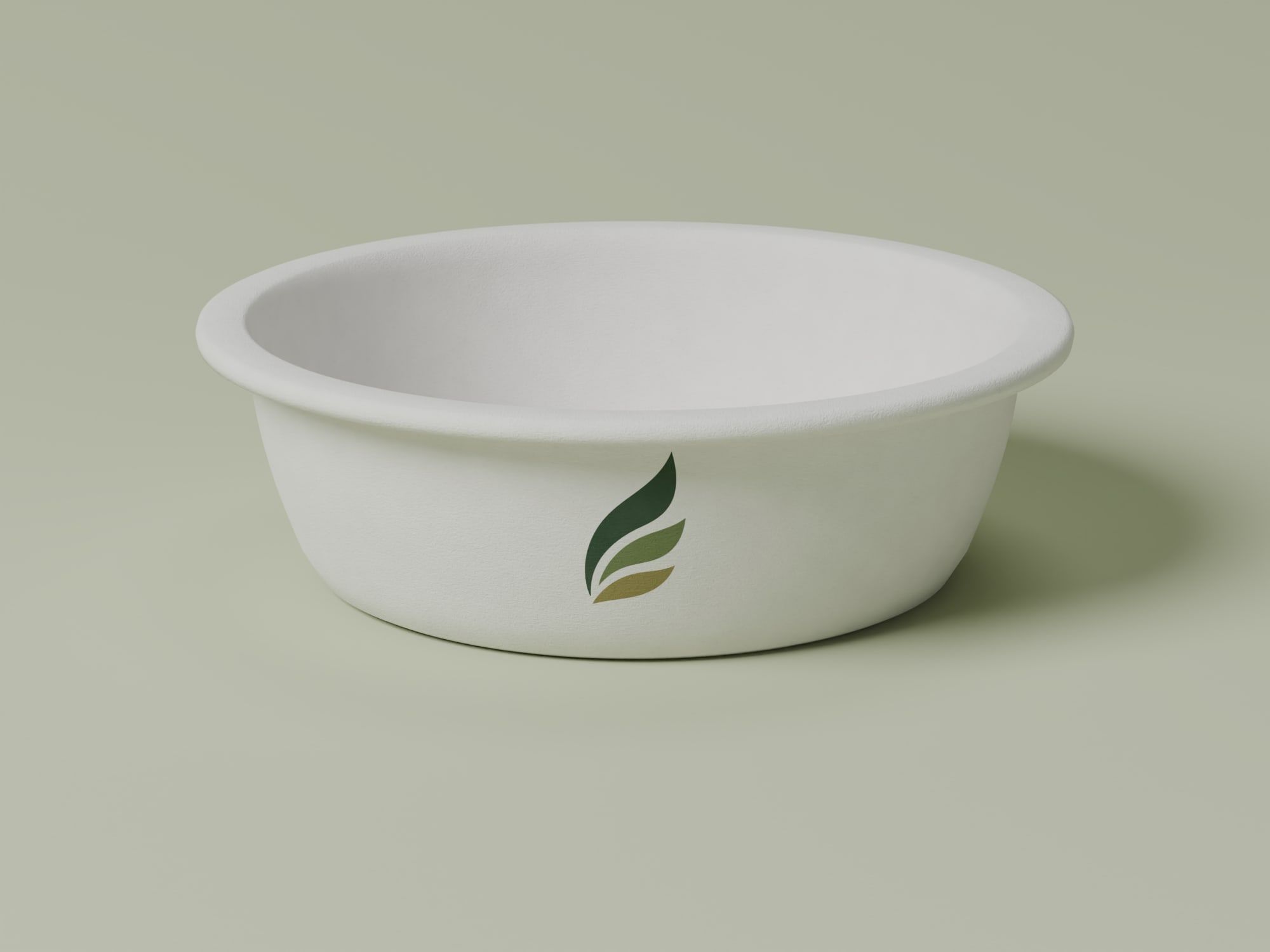 8 oz Round Bowl, front view