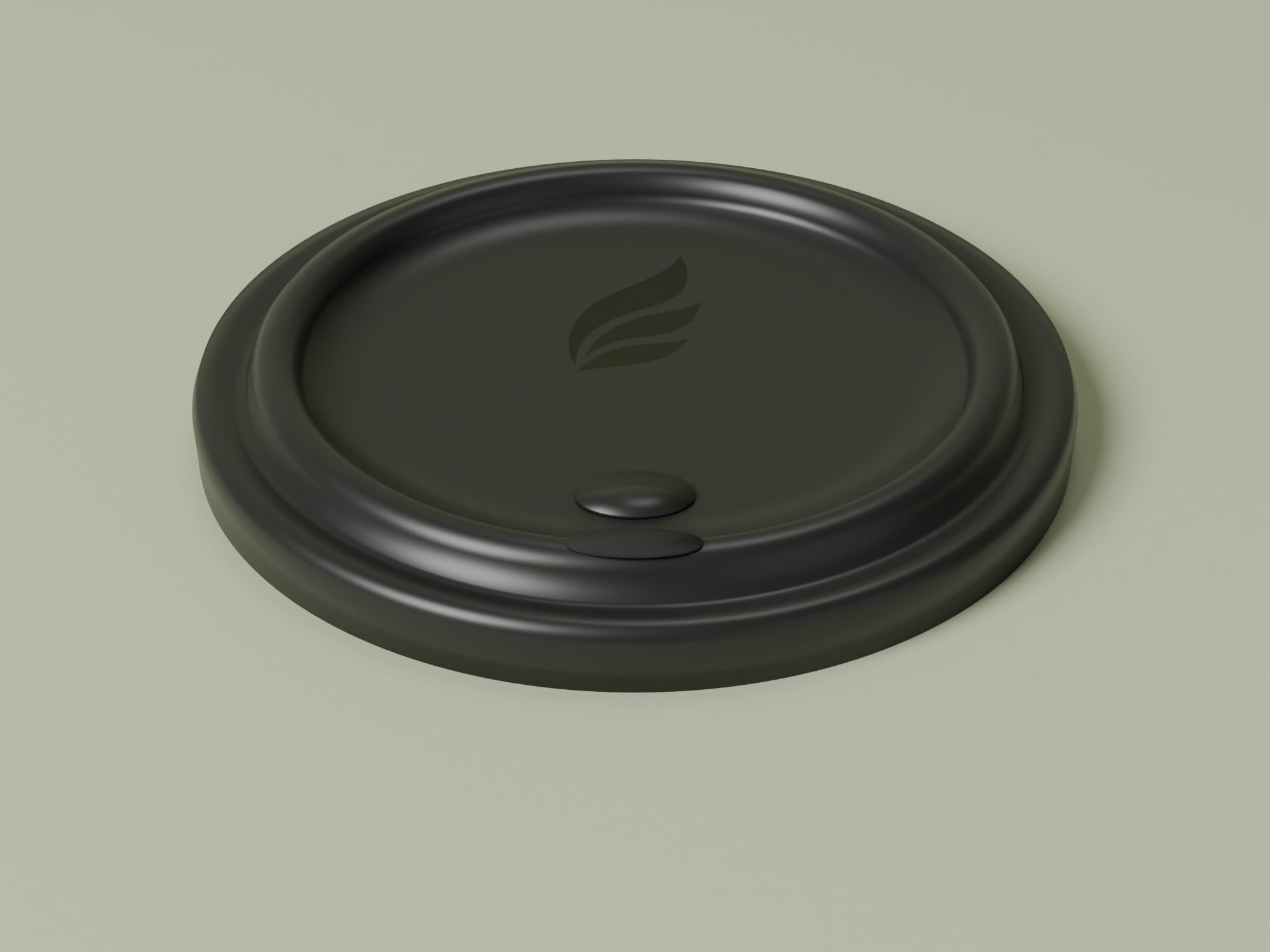 Sipper Lids, front view