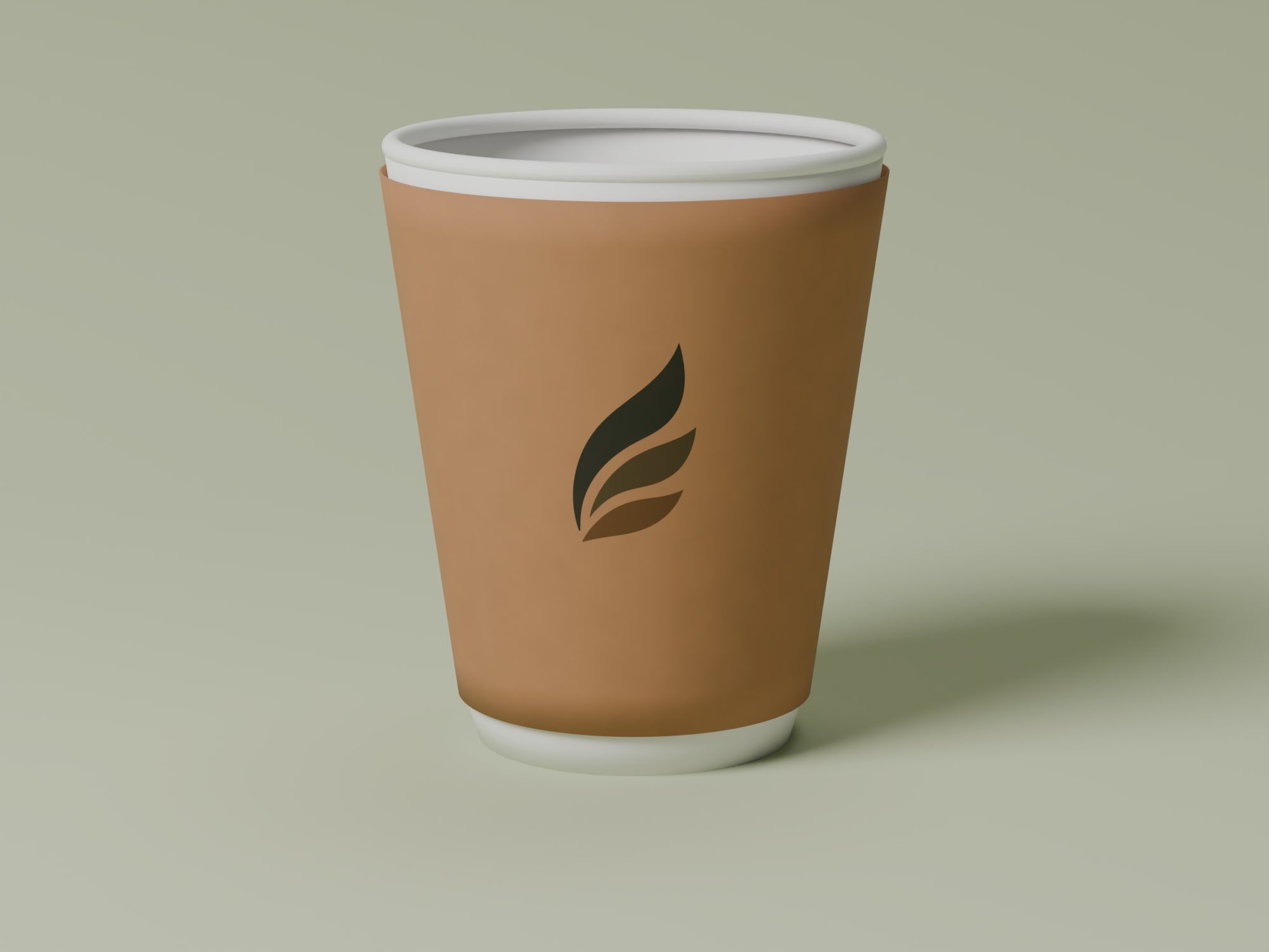 Double Wall Paper Cups, front view