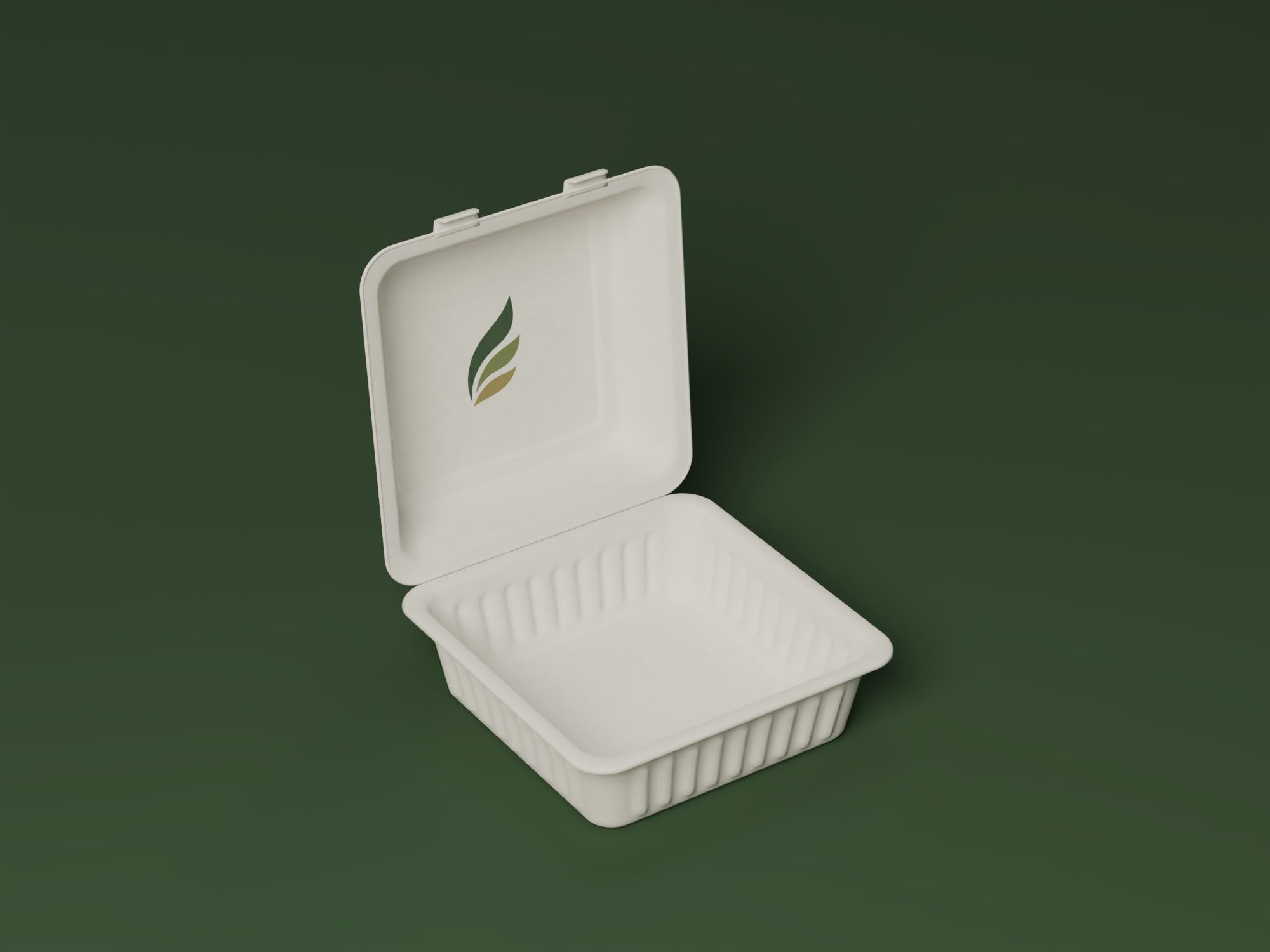 6×6 Clamshell, angled view