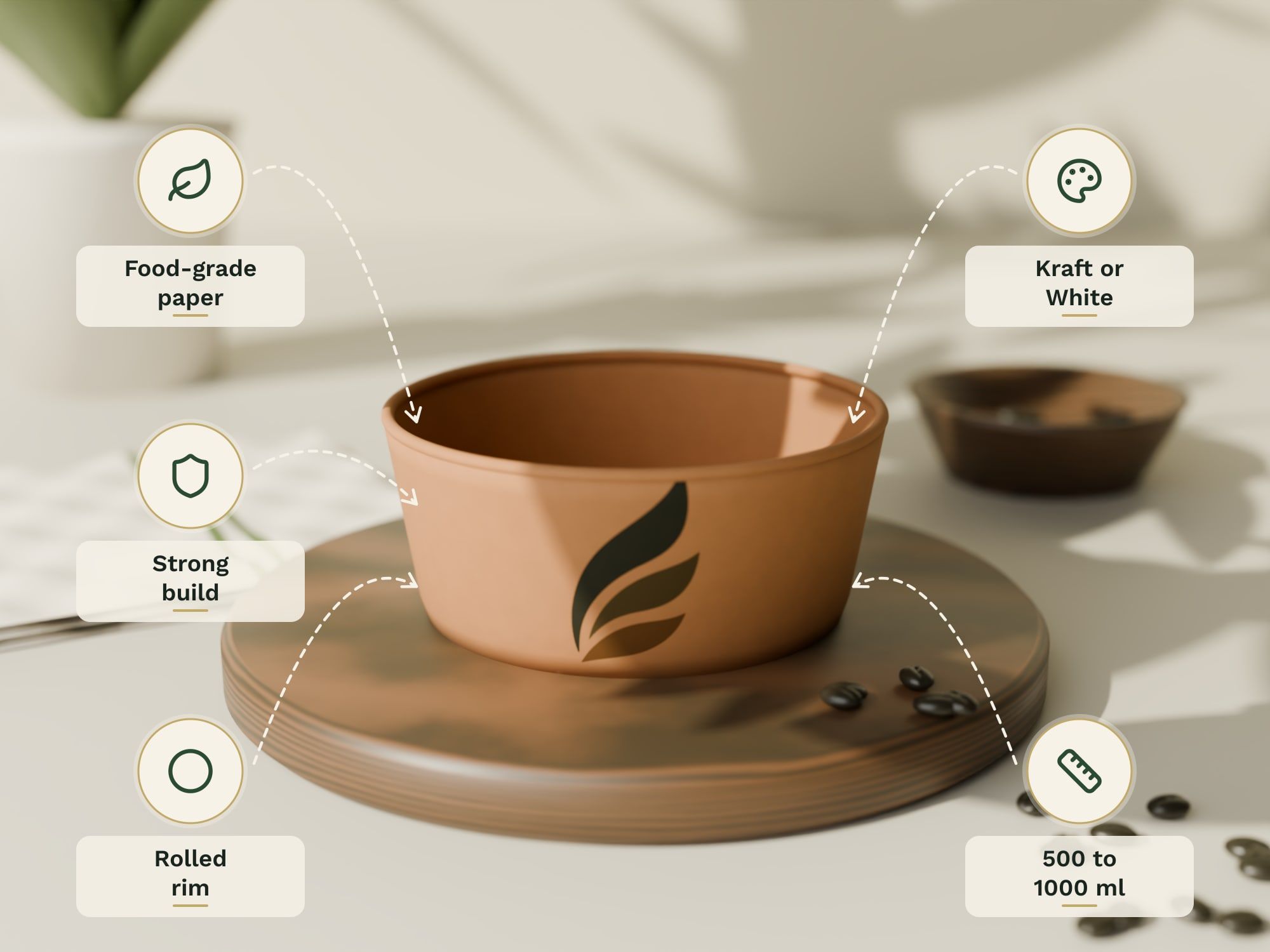 Salad Bowls, key features