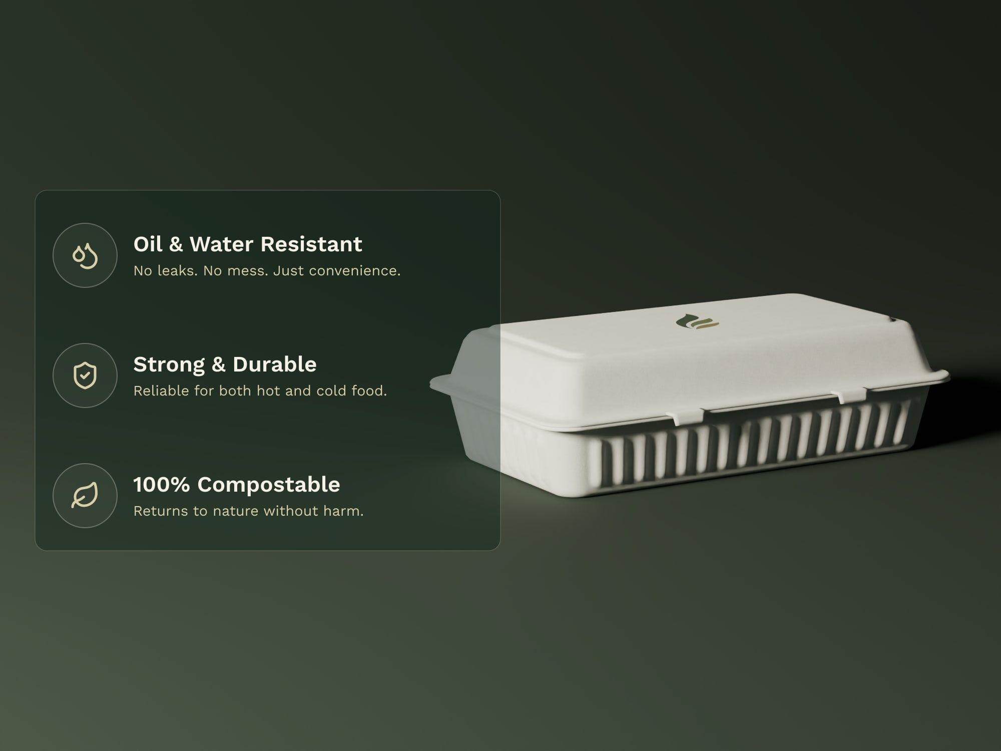 9×6 Clamshell, key features