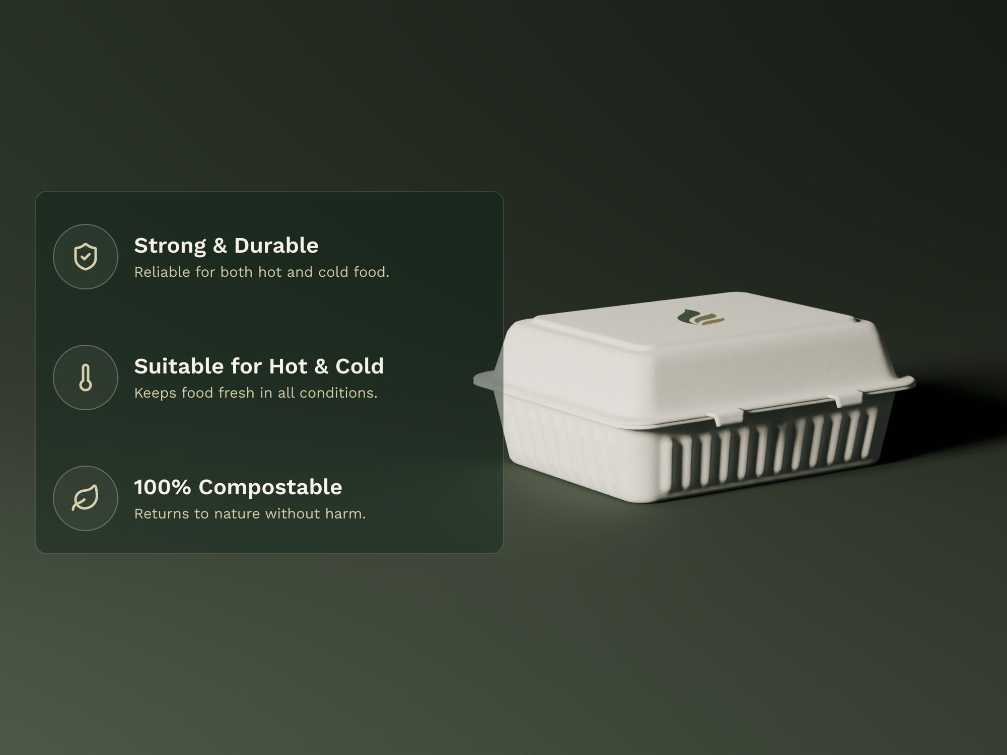 7×5 Clamshell, key features