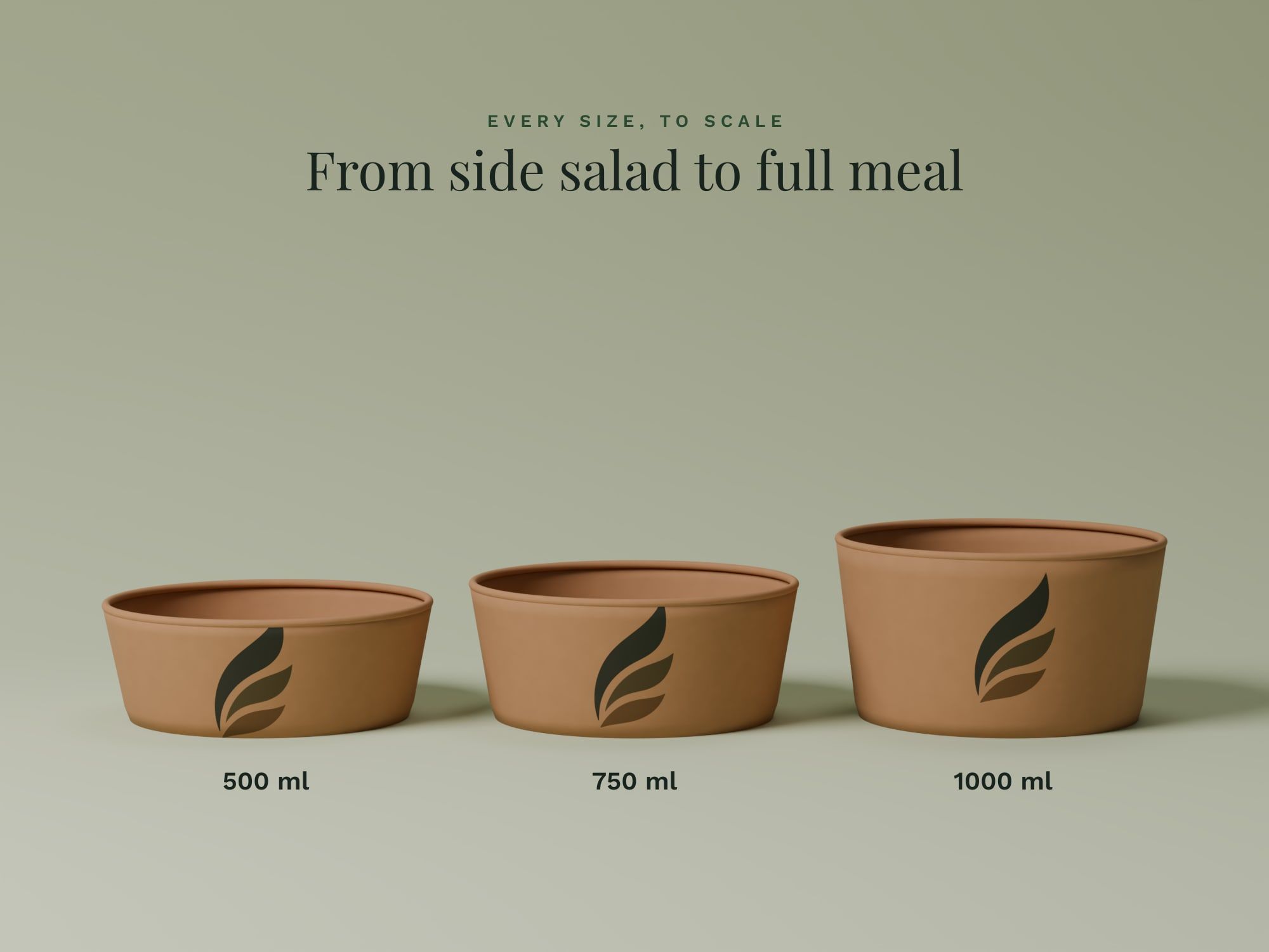 Salad Bowls, sizes